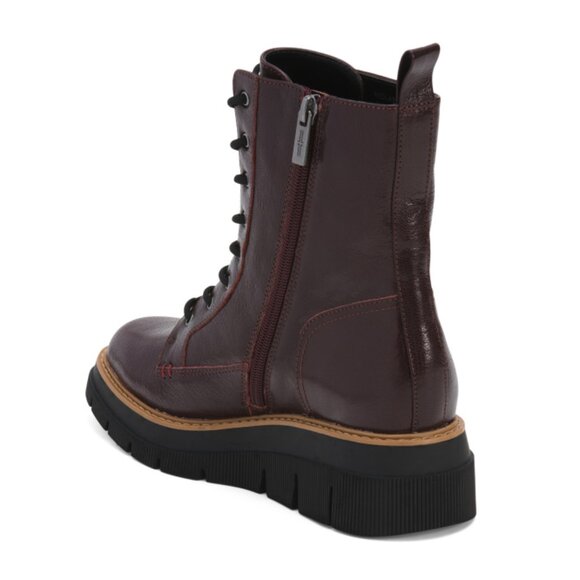 LIVERPOOL LA Hickory Leather Redlands Lace Up Booties - Picture 2 of 2